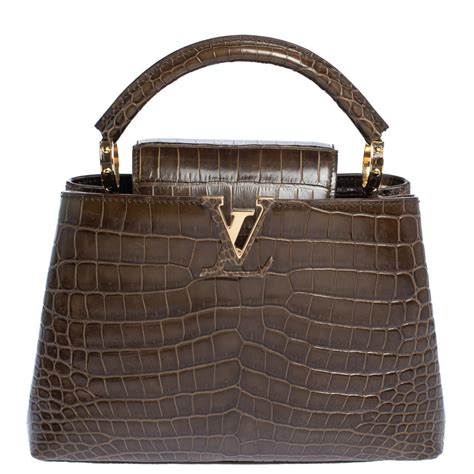 louis vuitton alligator bag